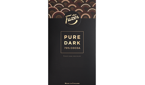 Suklaa Pure Dark 70% Cocoa Tumma Suklaa 95G Fazer